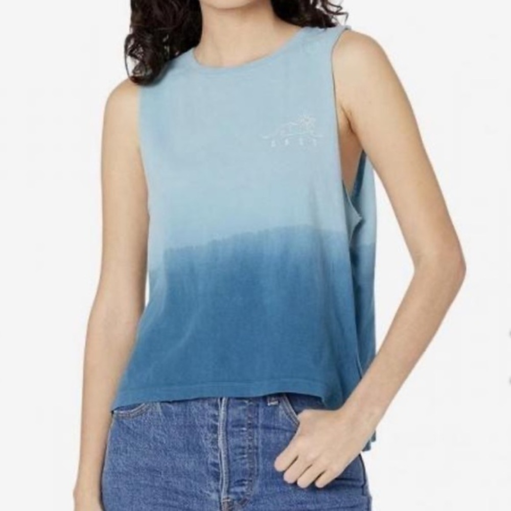 ROXY XS Glassy Waves Ombre Dyed Tank